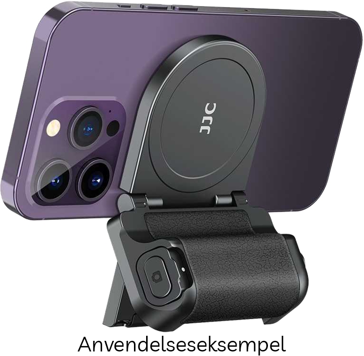 JJC Magnetisk Greb til Smartphone m/ udløser - Black (Sort)